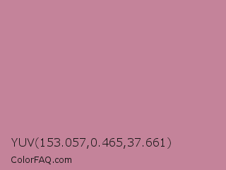 YUV 153.057,0.465,37.661 Color Image