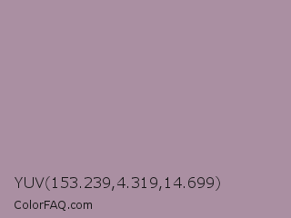 YUV 153.239,4.319,14.699 Color Image