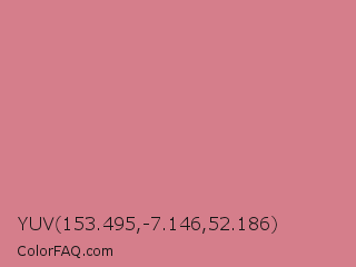 YUV 153.495,-7.146,52.186 Color Image