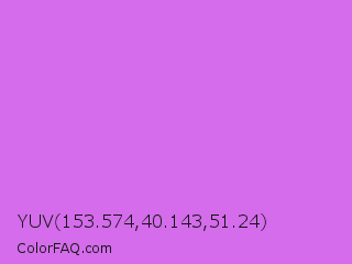 YUV 153.574,40.143,51.24 Color Image