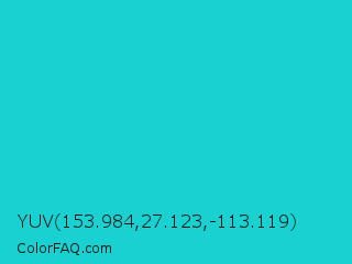 YUV 153.984,27.123,-113.119 Color Image