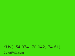 YUV 154.074,-70.042,-74.61 Color Image