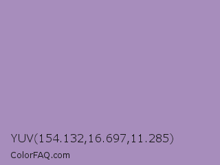 YUV 154.132,16.697,11.285 Color Image