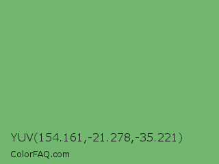 YUV 154.161,-21.278,-35.221 Color Image