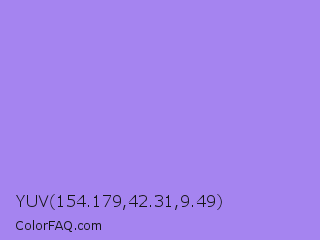 YUV 154.179,42.31,9.49 Color Image