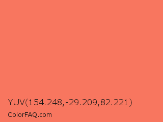 YUV 154.248,-29.209,82.221 Color Image