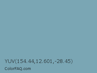 YUV 154.44,12.601,-28.45 Color Image