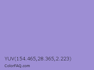 YUV 154.465,28.365,2.223 Color Image