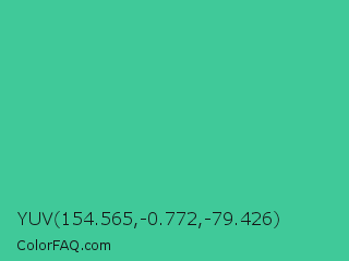 YUV 154.565,-0.772,-79.426 Color Image