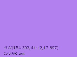 YUV 154.593,41.12,17.897 Color Image