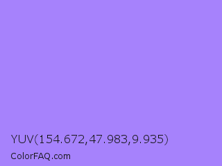 YUV 154.672,47.983,9.935 Color Image