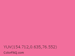 YUV 154.712,0.635,76.552 Color Image