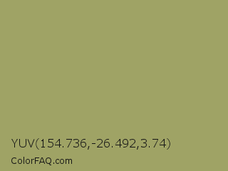 YUV 154.736,-26.492,3.74 Color Image