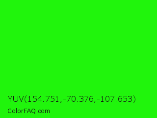 YUV 154.751,-70.376,-107.653 Color Image