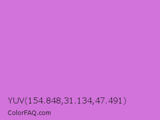 YUV 154.848,31.134,47.491 Color Image