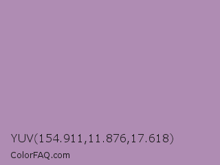 YUV 154.911,11.876,17.618 Color Image
