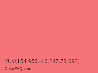 YUV 154.956,-16.247,78.092 Color Image