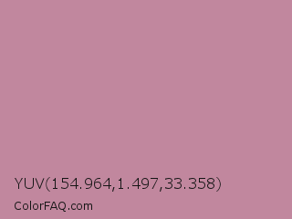 YUV 154.964,1.497,33.358 Color Image