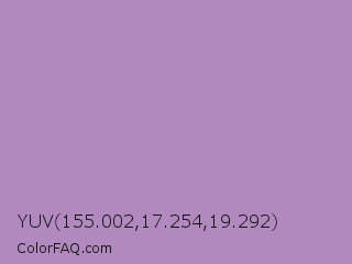 YUV 155.002,17.254,19.292 Color Image