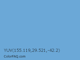 YUV 155.119,29.521,-42.2 Color Image