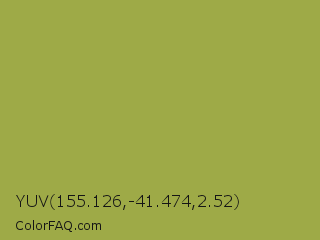 YUV 155.126,-41.474,2.52 Color Image
