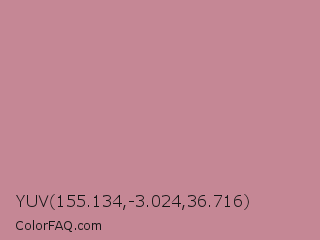 YUV 155.134,-3.024,36.716 Color Image