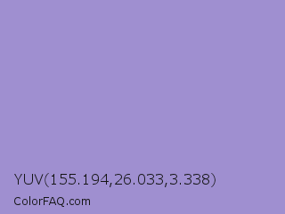 YUV 155.194,26.033,3.338 Color Image