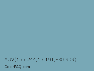 YUV 155.244,13.191,-30.909 Color Image