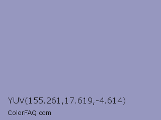 YUV 155.261,17.619,-4.614 Color Image