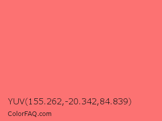 YUV 155.262,-20.342,84.839 Color Image