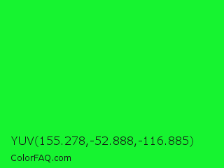 YUV 155.278,-52.888,-116.885 Color Image