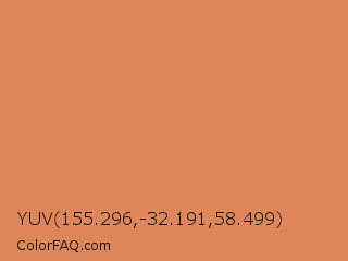 YUV 155.296,-32.191,58.499 Color Image