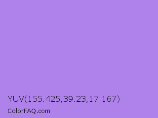 YUV 155.425,39.23,17.167 Color Image