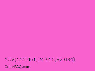 YUV 155.461,24.916,82.034 Color Image