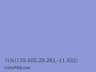 YUV 155.605,29.282,-11.932 Color Image
