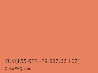 YUV 155.622,-29.887,66.107 Color Image