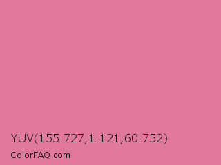 YUV 155.727,1.121,60.752 Color Image