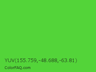 YUV 155.759,-48.688,-63.81 Color Image