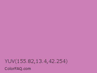 YUV 155.82,13.4,42.254 Color Image