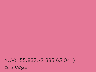 YUV 155.837,-2.385,65.041 Color Image
