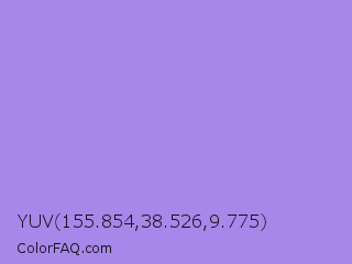 YUV 155.854,38.526,9.775 Color Image