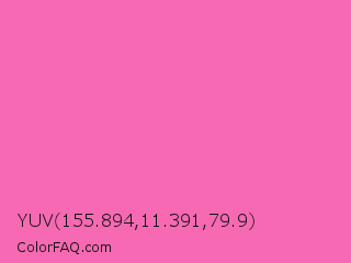 YUV 155.894,11.391,79.9 Color Image