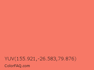 YUV 155.921,-26.583,79.876 Color Image