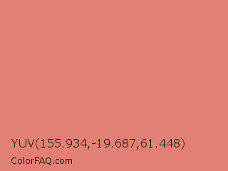 YUV 155.934,-19.687,61.448 Color Image