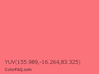 YUV 155.989,-16.264,83.325 Color Image