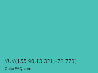YUV 155.98,13.321,-72.773 Color Image