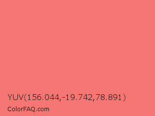YUV 156.044,-19.742,78.891 Color Image