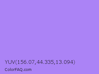 YUV 156.07,44.335,13.094 Color Image