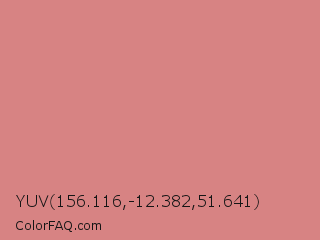 YUV 156.116,-12.382,51.641 Color Image