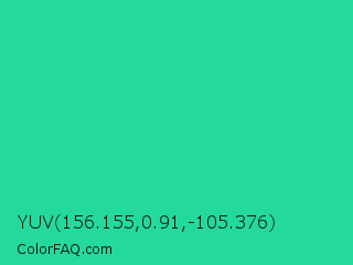 YUV 156.155,0.91,-105.376 Color Image